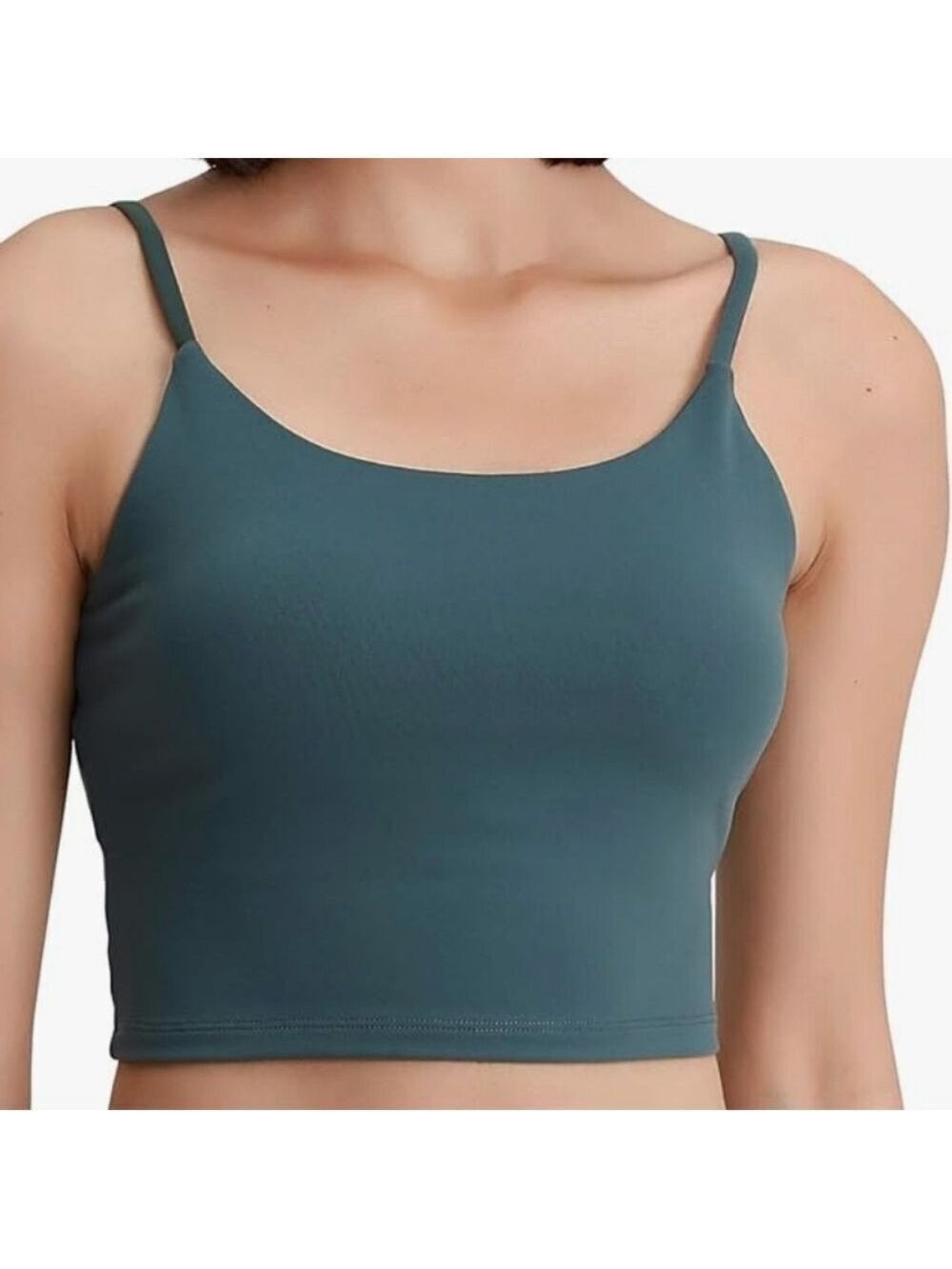   Lemedy Blue Grey  Women Padded Sports Bra  NWT Size M